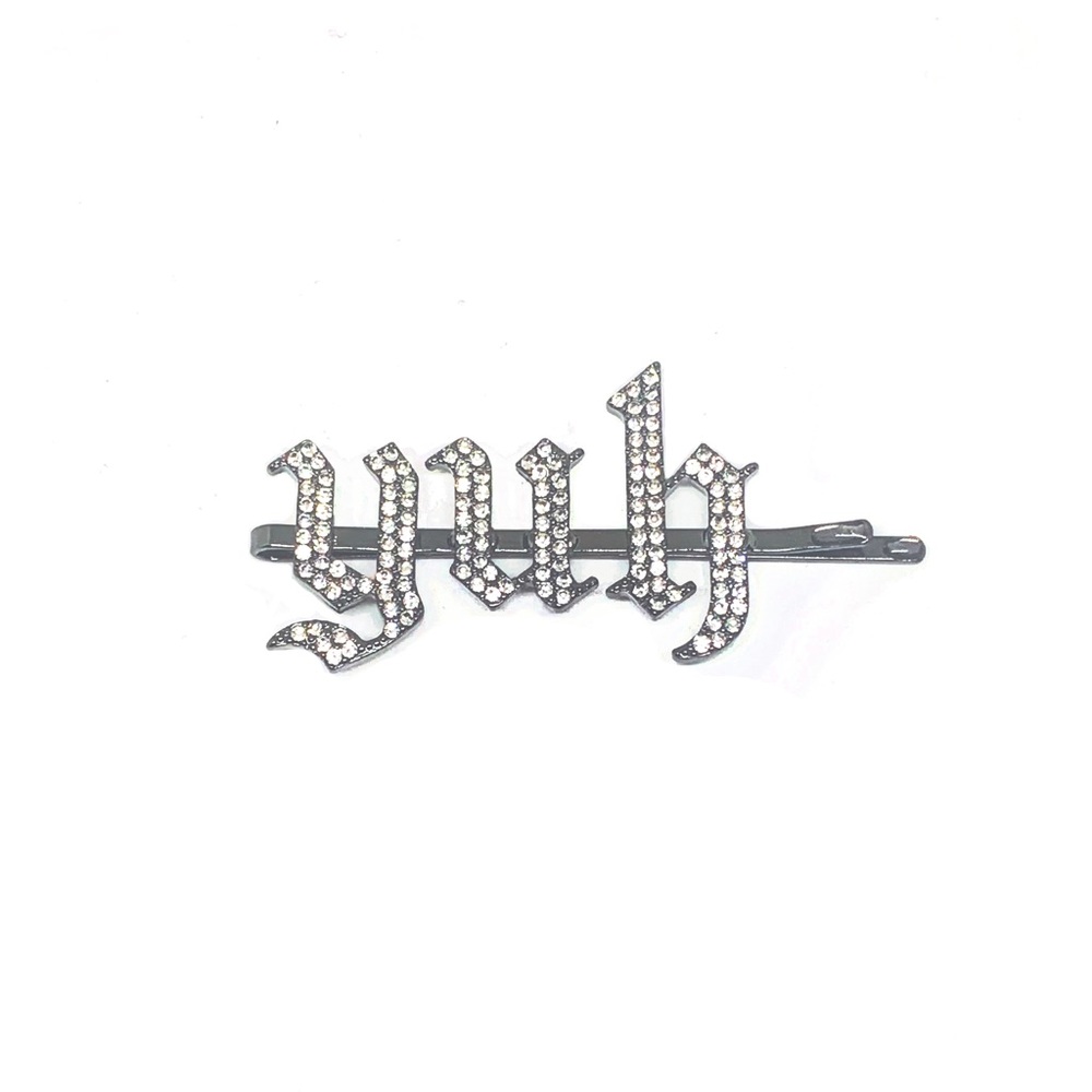 Ariana Grande YUH Hematite Crystal Bobby Pin